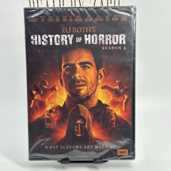 Eli Roth's History of Horror: Season 3 (DVD, AMC, 2021) - New & Sealed! - Picture 1 of 6